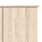 Kledingkast Alta 90X55X170 Cm Massief Grenenhout - Nordexa Home