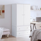 Kledingkast Alta 90X55X170 Cm Massief Grenenhout - Nordexa Home