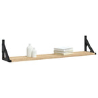Wandplanken 80×15×15,5 cm – Bewerkt Hout Sonoma Eiken | Nordexahome - Nordexa Home
