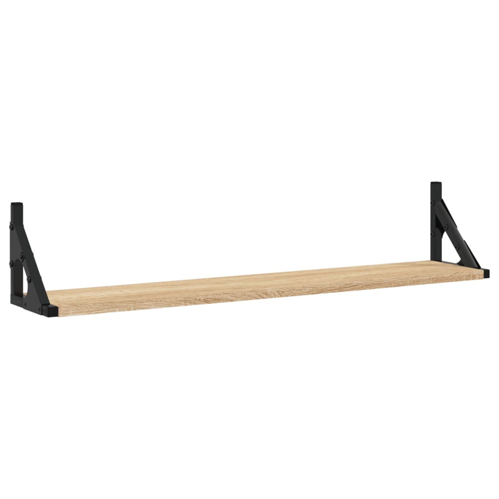 Wandplanken 80×15×15,5 cm – Bewerkt Hout Sonoma Eiken | Nordexahome - Nordexa Home