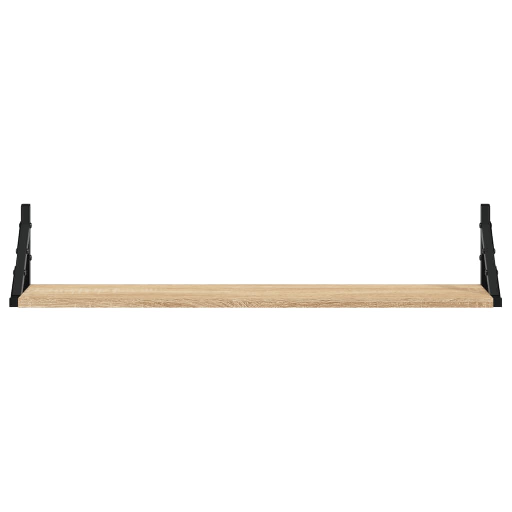 Wandplanken 80×15×15,5 cm – Bewerkt Hout Sonoma Eiken | Nordexahome - Nordexa Home