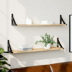 Wandplanken 80×15×15,5 cm – Bewerkt Hout Sonoma Eiken | Nordexahome - Nordexa Home