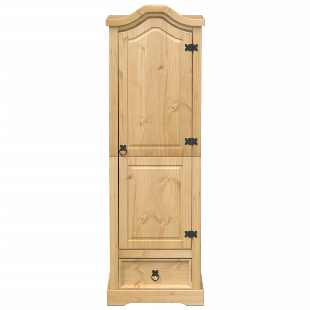 Kledingkast Corona 55X52X170 Cm Massief Grenenhout - Nordexa Home