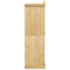 Kledingkast Corona 55X52X170 Cm Massief Grenenhout - Nordexa Home