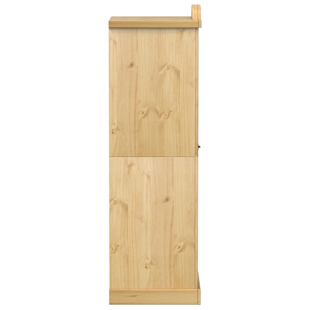 Kledingkast Corona 55X52X170 Cm Massief Grenenhout - Nordexa Home