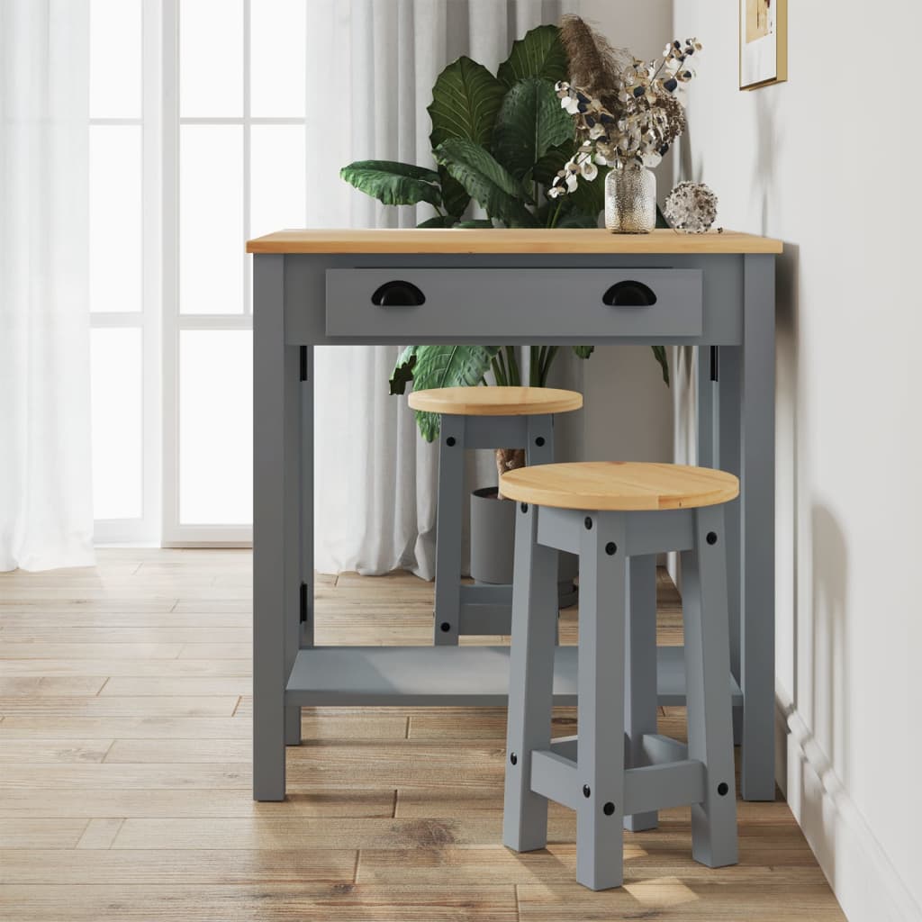 Barkrukken 2 St Massief Grenenhout | Nordexahome - Nordexa Home