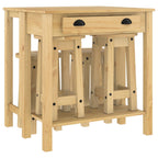 5 - Delige Barset Massief Grenenhout | Nordexahome - Nordexa Home