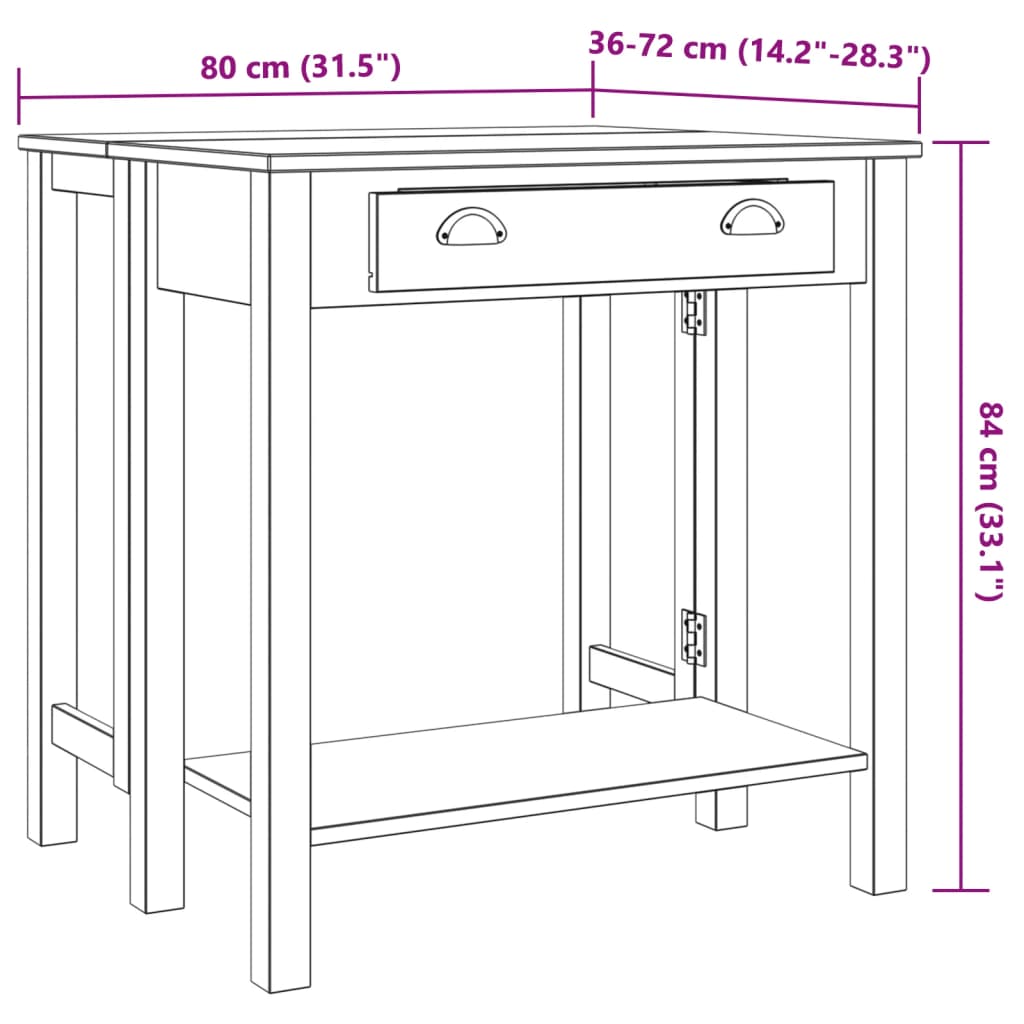 5 - Delige Barset Massief Grenenhout | Nordexahome - Nordexa Home