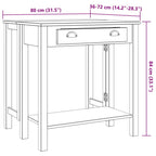 5 - Delige Barset Massief Grenenhout | Nordexahome - Nordexa Home