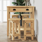 5 - Delige Barset Massief Grenenhout | Nordexahome - Nordexa Home