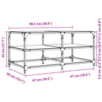 Salontafel Glas & Staal  | Nordexahome - Nordexa Home