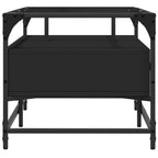 Salontafel Met Transparant Glazen Blad – Staal | Nordexahome - Nordexa Home