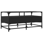 Salontafel Met Transparant Glazen Blad – Staal | Nordexahome - Nordexa Home