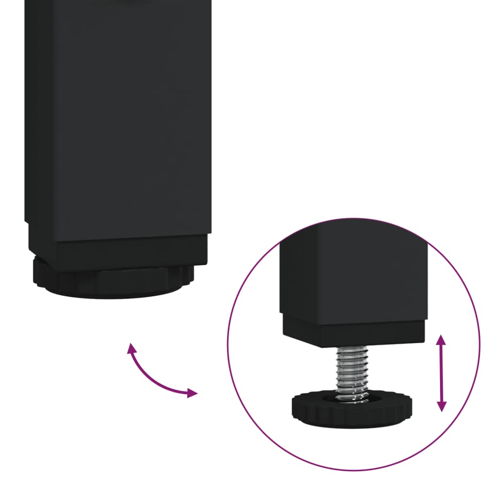 Salontafel Met Transparant Glazen Blad – Staal | Nordexahome - Nordexa Home