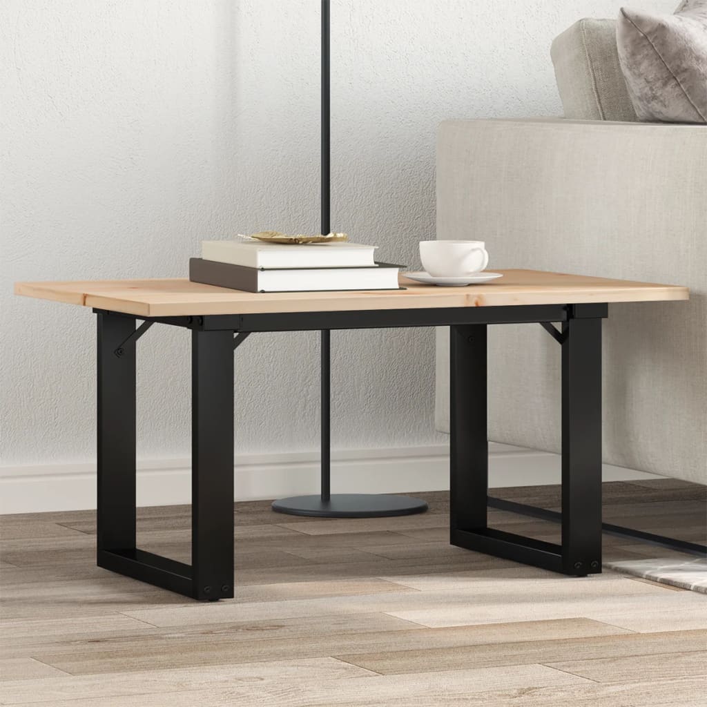Eettafel 200X100X75,5 Cm Grenenhout En Staal - Nordexa Home