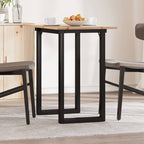 Eettafel 200X100X75,5 Cm Grenenhout En Staal - Nordexa Home