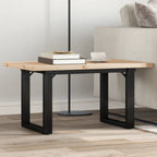 Eettafel 200X100X75,5 Cm Grenenhout En Staal - Nordexa Home