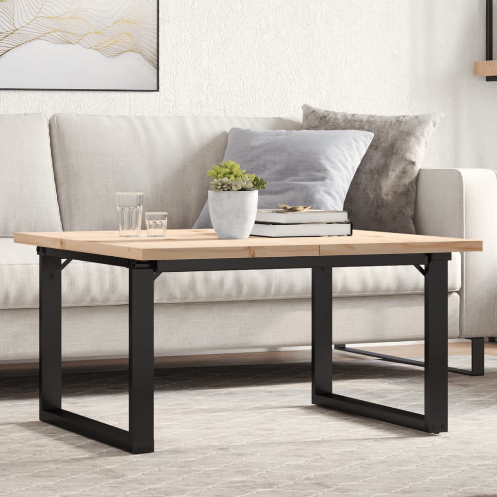 Eettafel 200X100X75,5 Cm Grenenhout En Staal - Nordexa Home