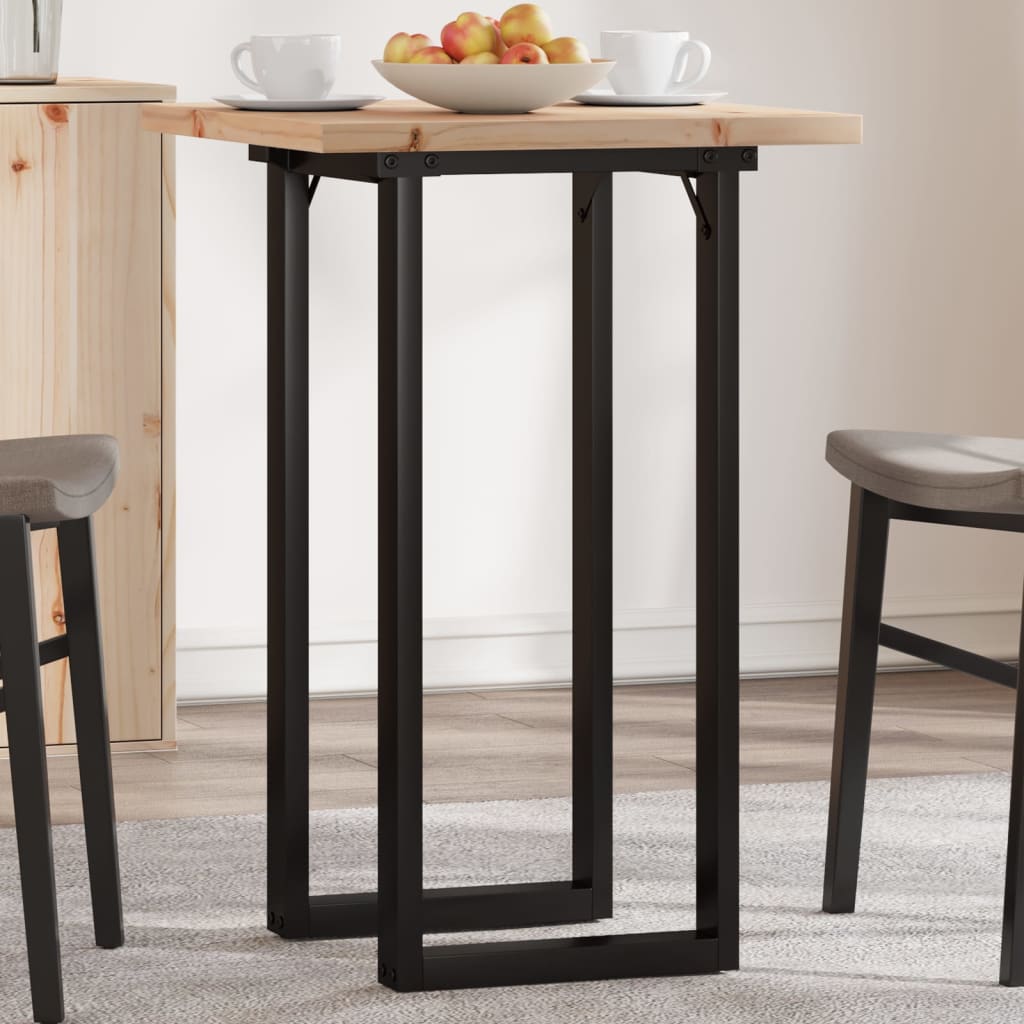 Eettafel 200X100X75,5 Cm Grenenhout En Staal - Nordexa Home