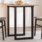 Eettafel 200X100X75,5 Cm Grenenhout En Staal - Nordexa Home