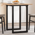 Eettafel 200X100X75,5 Cm Grenenhout En Staal - Nordexa Home