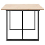 Eettafel 200X100X75,5 Cm Grenenhout En Staal - Nordexa Home