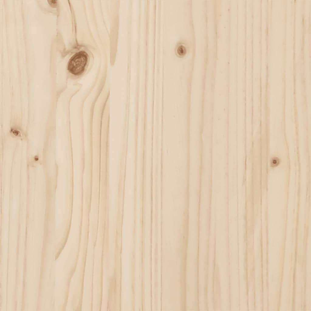 Eettafel 200X100X75,5 Cm Grenenhout En Staal - Nordexa Home