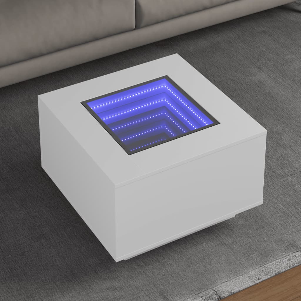 Salontafel met Infinity LED Verlichting – Modern Design | NordexaHome - Nordexa Home