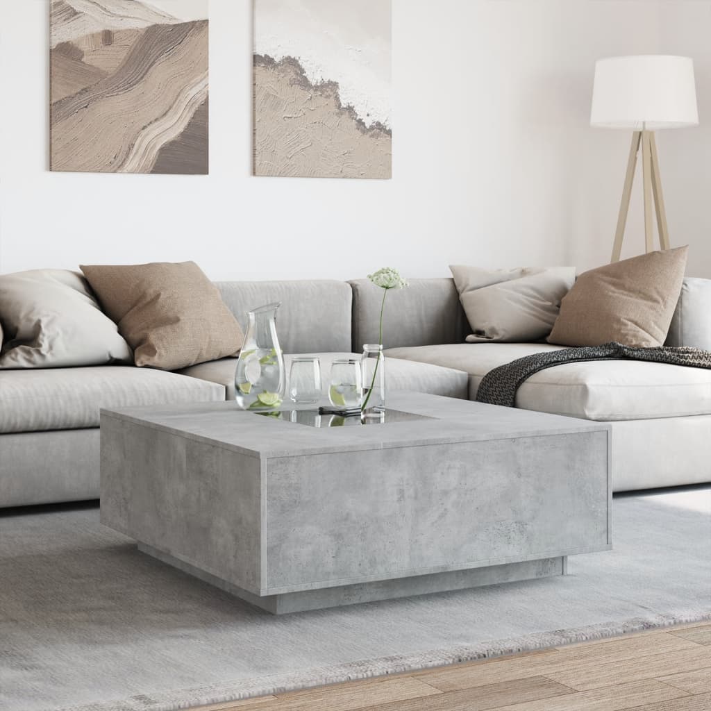 Salontafel met Infinity LED Verlichting – Modern Design | NordexaHome - Nordexa Home
