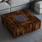 Salontafel met Infinity LED Verlichting – Modern Design | NordexaHome - Nordexa Home