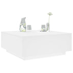 Salontafel Kleurig Bewerkt Hout – 100x100x40 cm | NordexaHome Design - Nordexa Home