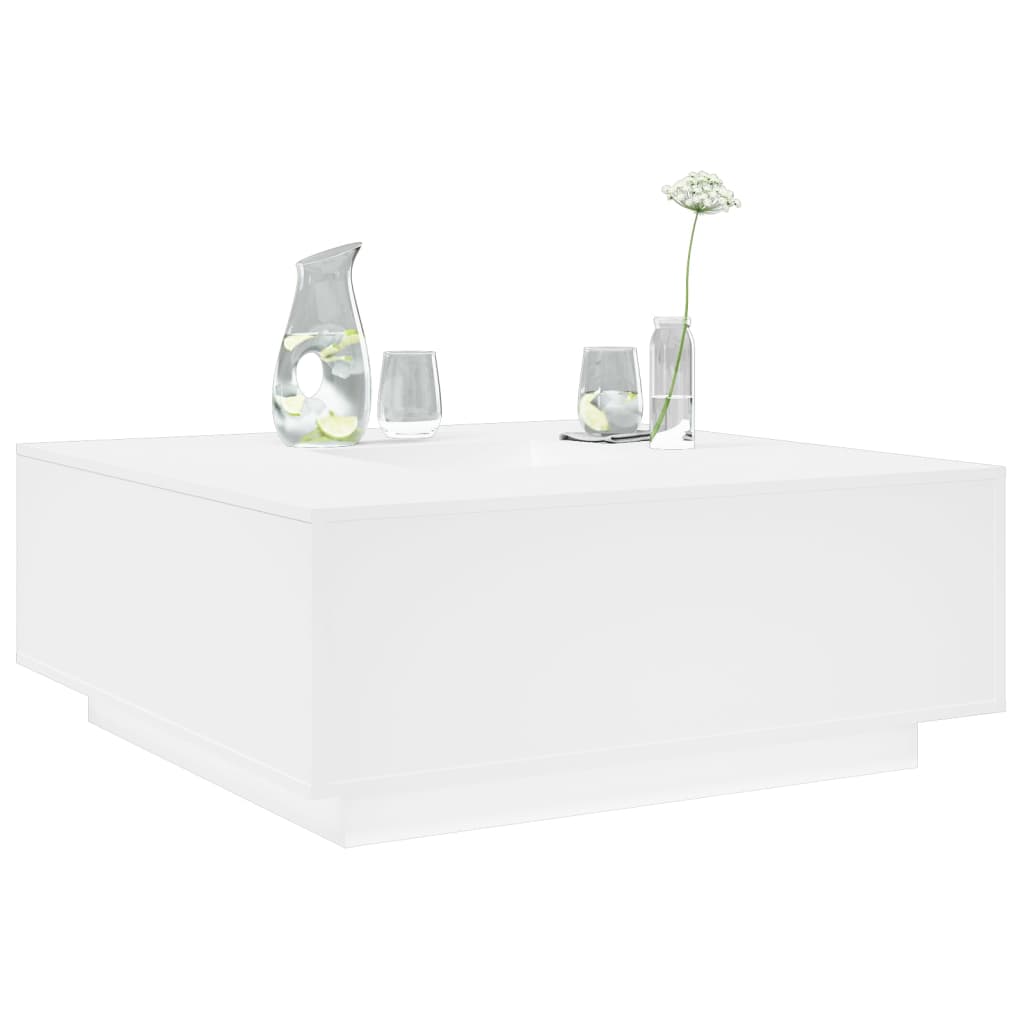 Salontafel Kleurig Bewerkt Hout – 100x100x40 cm | NordexaHome Design - Nordexa Home