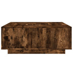 Salontafel Kleurig Bewerkt Hout – 100x100x40 cm | NordexaHome Design - Nordexa Home