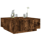 Salontafel Kleurig Bewerkt Hout – 100x100x40 cm | NordexaHome Design - Nordexa Home