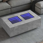 Salontafel met Infinity LED Verlichting – Modern Design | NordexaHome - Nordexa Home