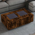 Salontafel met Infinity LED Verlichting – Modern Design | NordexaHome - Nordexa Home
