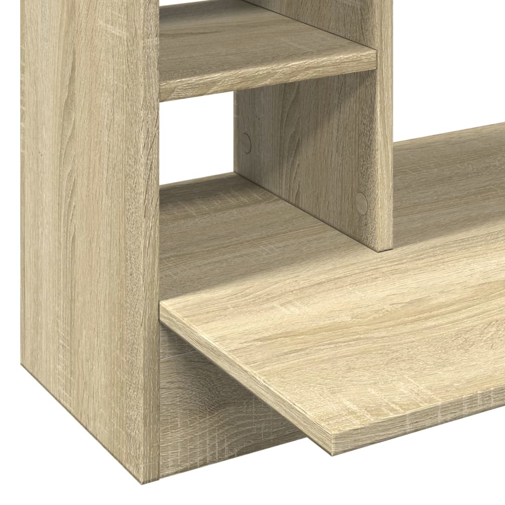 Wandbureau 105X48X75 Cm Bewerkt Hout Kleurig - Nordexa Home