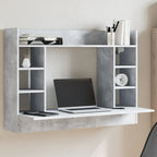 Wandbureau 105X48X75 Cm Bewerkt Hout Kleurig - Nordexa Home