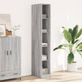 Kledingkast Bewerkt Hout Grijs Sonoma - Nordexa Home
