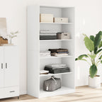 Kledingkast Bewerkt Hout Wit - Nordexa Home
