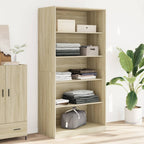 Kledingkast Bewerkt Hout Kleurig Sonoma Eiken - Nordexa Home