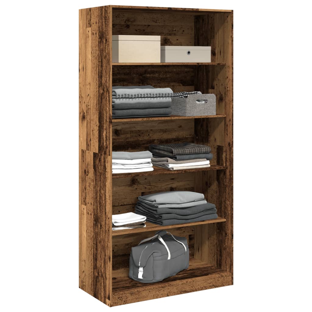 Kledingkast Bewerkt Hout Oud Hout - Nordexa Home