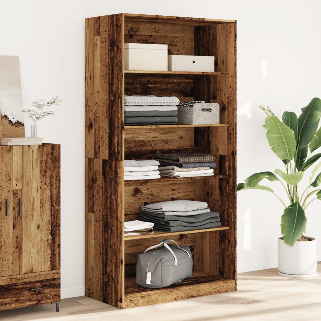 Kledingkast Bewerkt Hout Oud Hout - Nordexa Home