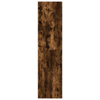 Kledingkast Bewerkt Hout Kleurig Gerookt Eiken - Nordexa Home