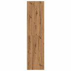 Kledingkast Bewerkt Hout Artisanaal Eikenkleur Artisanaal Eikenkleurig - Nordexa Home