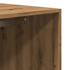 Kledingkast Bewerkt Hout Artisanaal Eikenkleur Artisanaal Eikenkleurig - Nordexa Home