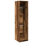 Kledingkast Bewerkt Hout Oud Hout - Nordexa Home