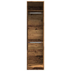 Kledingkast Bewerkt Hout Oud Hout - Nordexa Home