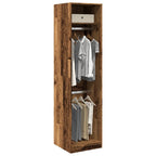 Kledingkast Bewerkt Hout Oud Hout - Nordexa Home
