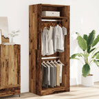 Kledingkast Bewerkt Hout Oud Hout - Nordexa Home